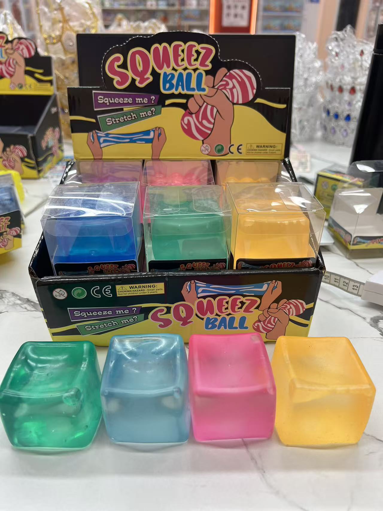 Mini Squishy Keychain