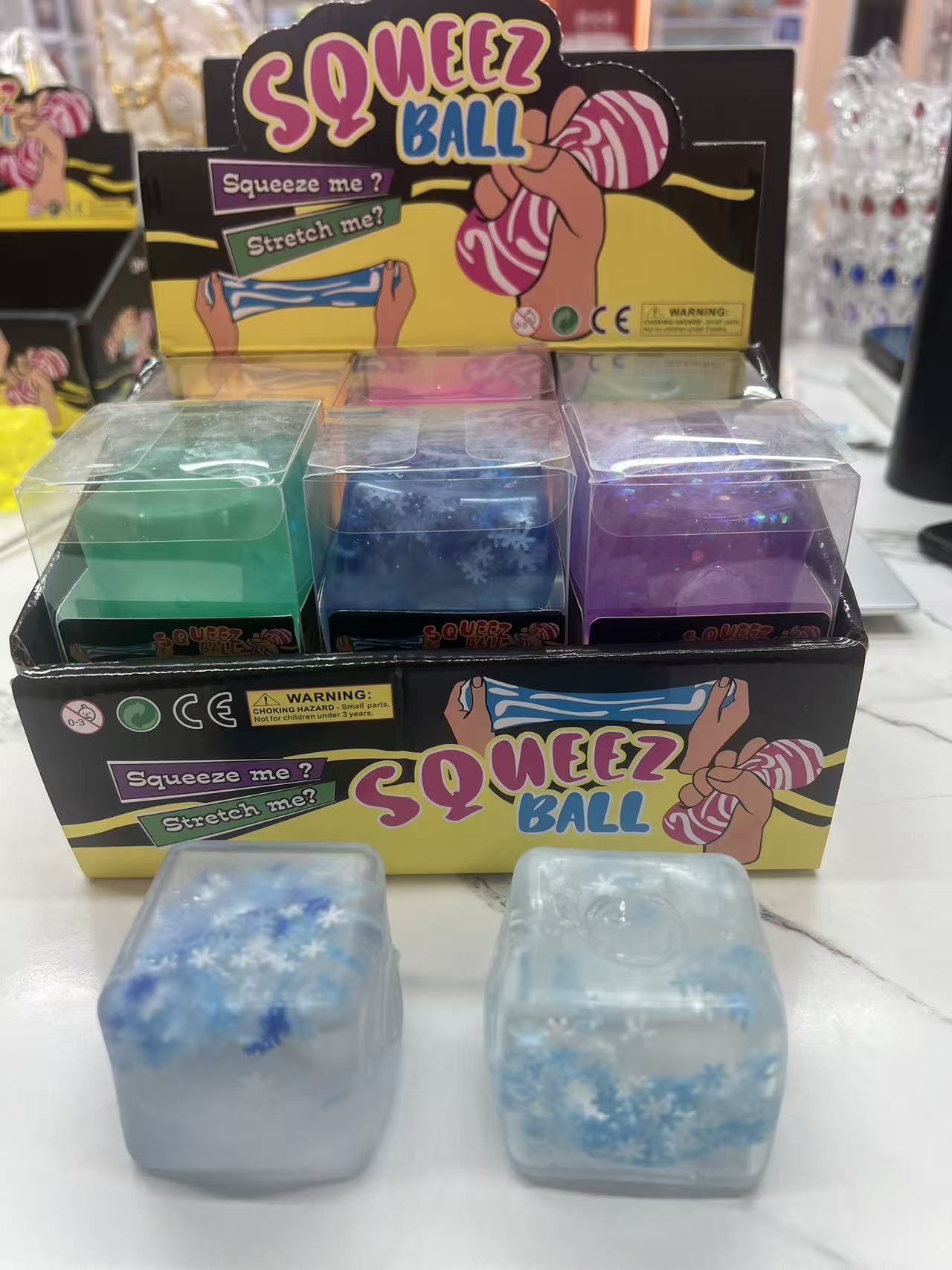 Snowflake Cube Squishy